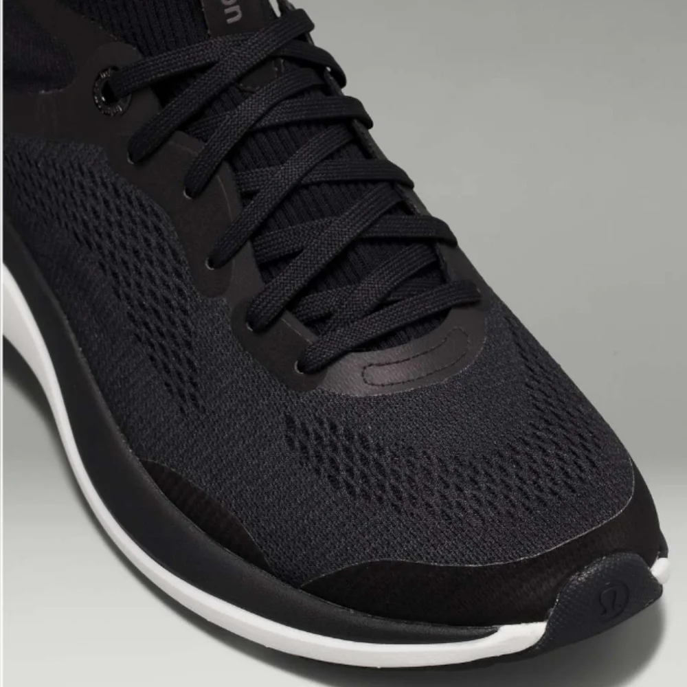 Lululemon Chargefeel Mid Womens Workout Shoe In Black/Anchor/White Size 9.5 - Picture 6 of 17